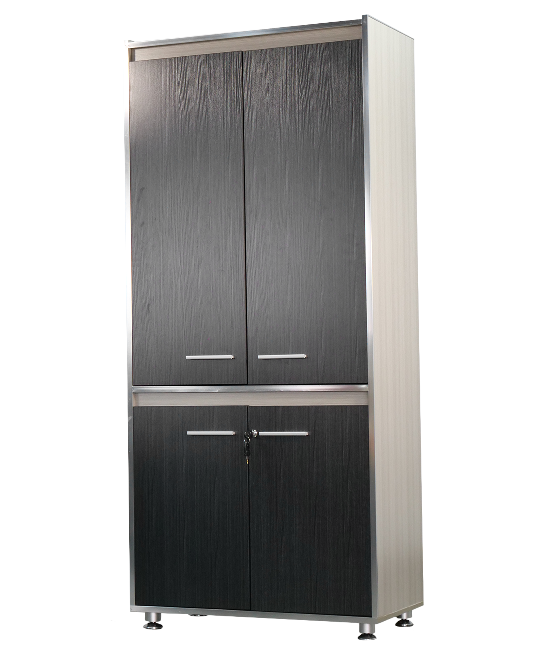 Biblioteca presidencial con puertas superiores