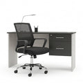 Combo de escritorio Lazio doble gaveta con silla
